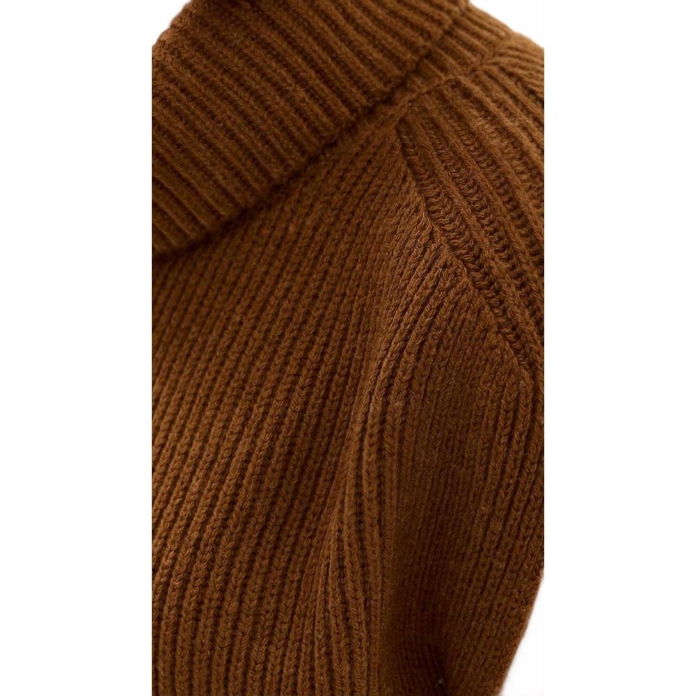 NEW SPLENDID marigold sweater dress in dark saddle - Picture 5 of 6